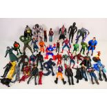 Marvel, DC, Disney - A large collection of action figures to include characters from X-Men (2000),