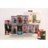 Neca, Brazier, Eaglemoss - A collection of action figures to include a signed edition.