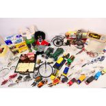 Corgi - Matchbox - Wallace & Gromit - A group of items including a collection of metal bicycle