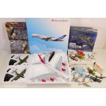 Ertl - Atlas Editions - Other - A boxed and unboxed group of diecast model aircraft in various