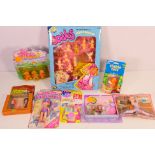 Oodles - The Littles - Kidgetts - Hollywoods - A collection of vintage boxed / carded figures