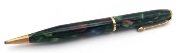 A Vintage Conway Stewart Propelling Pencil. 10.9cm Length. Winds out and Writing.