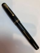 Vintage STEPHENS FOUNTAIN PEN ‘LEVERFIL No 270’ Model. Finished in Black and Complete with large