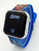 AN AVENGERS, DIGITAL WATCH. IN WORKING ORDER. S/A 1529 - 1