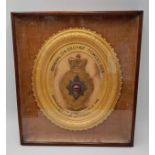 A Coldstream Guards Shako Plate - Worn by General Sir George Bowles During the Battle of Waterloo.