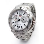 Gentleman’s TAG HEUER FORMULA 1 MULTI - DIAL WRISTWATCH . Model No: WAU111B. Finished in Stainless