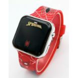A SPIDERMAN, MARVEL, DIGITAL WATCH. IN WORKING ORDER. S/A 1575