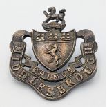 WW1 Middlesbrough Volunteer Training Corps Cap Badge. Maker Marked.