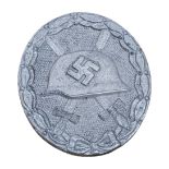 WW2 German Silver Grade Wound Badge. Marked with the makers code “65” for Kein & Quenzer of Idar-