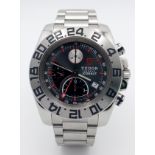 A Tudor Iconaut Automatic Chronograph Gents Watch. Stainless steel bracelet and case - 43mm.