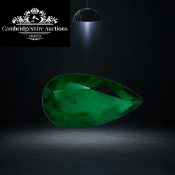 Green Emerald Pear Shape EyeClean Clarity 2.37 Carat