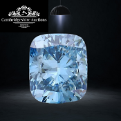 Cushion Cut Diamond 2.01 Carat Vivid Blue SI1 Clarity IGI Certificate (Loose Diamond)