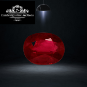 Red Ruby Oval Shape EyeClean Clarity 2.30 Carat
