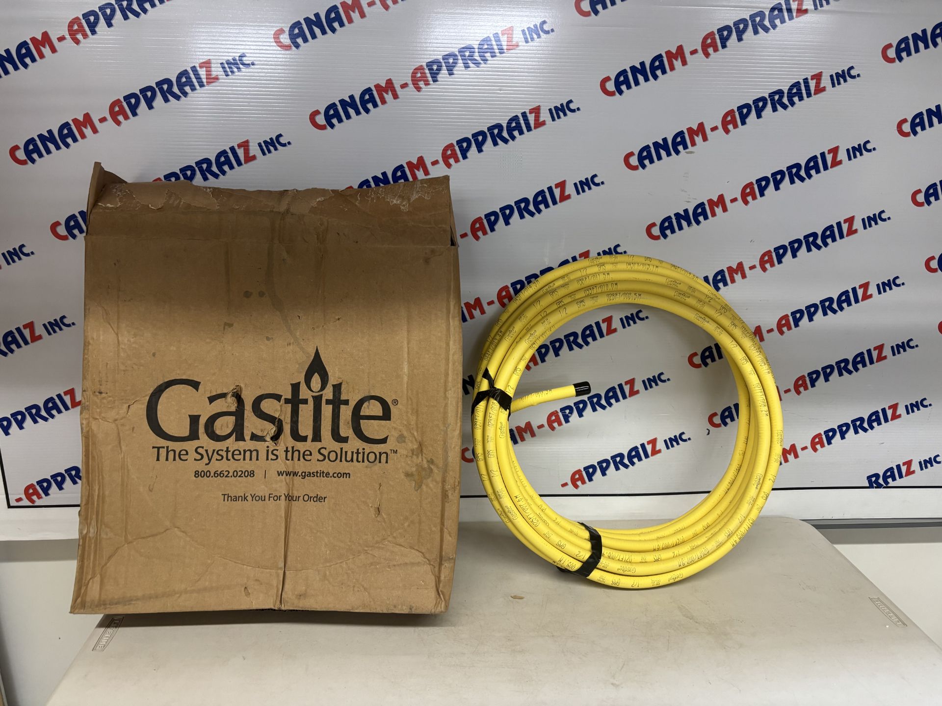 Gastite S93-8A4-50-1/2" CSST Flexible Gas Piping - 50 ft Coil