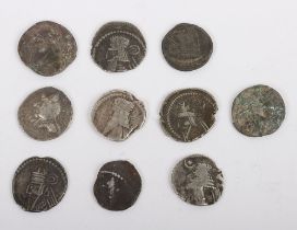 Kings of Parthia, Gotarzes I, Pakoras I, Vologases, Drachm, various types, conditions fine to very