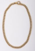 A 9ct chain, 51cm, Italian marks, 24.76g