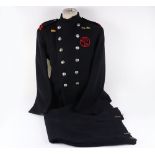 WW2 Period National Fire Service Men's Double Breasted Tunic & Trousers.