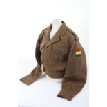 Royal Signals Battle Dress Blouse, GHQ Signals
