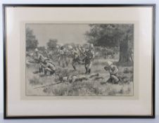Hampshire Mounted Infantry Print.