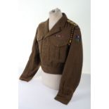 Royal Army Service Corps Battle Dress Blouse.