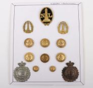 Superb Collection of Gilt Northern Lighthouse & Principal Light House Keepers
