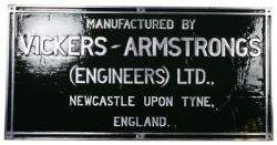 Vickers Armstrong Factory Sign