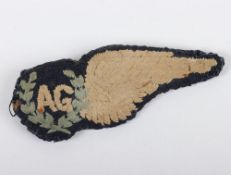 WW2 RAAF Royal Australian Air Force Air Gunner Brevet