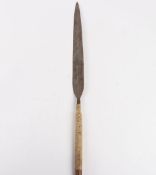 African Tribal Throwing Spear