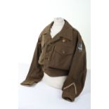 WW2 ATS Battle Dress Blouse, 1942 Dated.