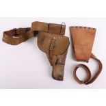 French MAC-50 Pistol Holster and belt, Plus 1918 Axe cover