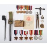 WW2 Campaign Star Medal Groups