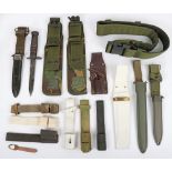 US Carbine M8 Bayonet/knife Plus Scabbard.