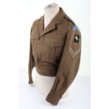 Army Air Corps Battle Dress Blouse, 6th Armoured Division.