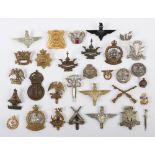Collection of mainly British Military Cap Badges.