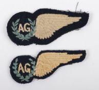 WW2 RAAF Royal Australian Air Force Air Gunners Brevets