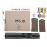 WW1 London Rifle Brigade Pair & Photo Album