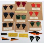WW2 Polish Collar Badges