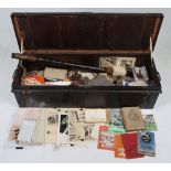 Grouping of Militaria, Housed in a Royal Navy Tin.