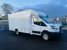 FORD TRANSIT *LWB - LOW LOADER / LUTON BOX VAN* (2023 - EURO 6) 2.0 TDCI 'ECOBLUE' *ONLY 59K MILES*