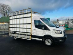FORD TRANSIT 2.0 TDCI MHEV *LWB' FRAIL / GLASS CARRIER - 22 REG - ONLY 39K MILES AND 1 OWNER