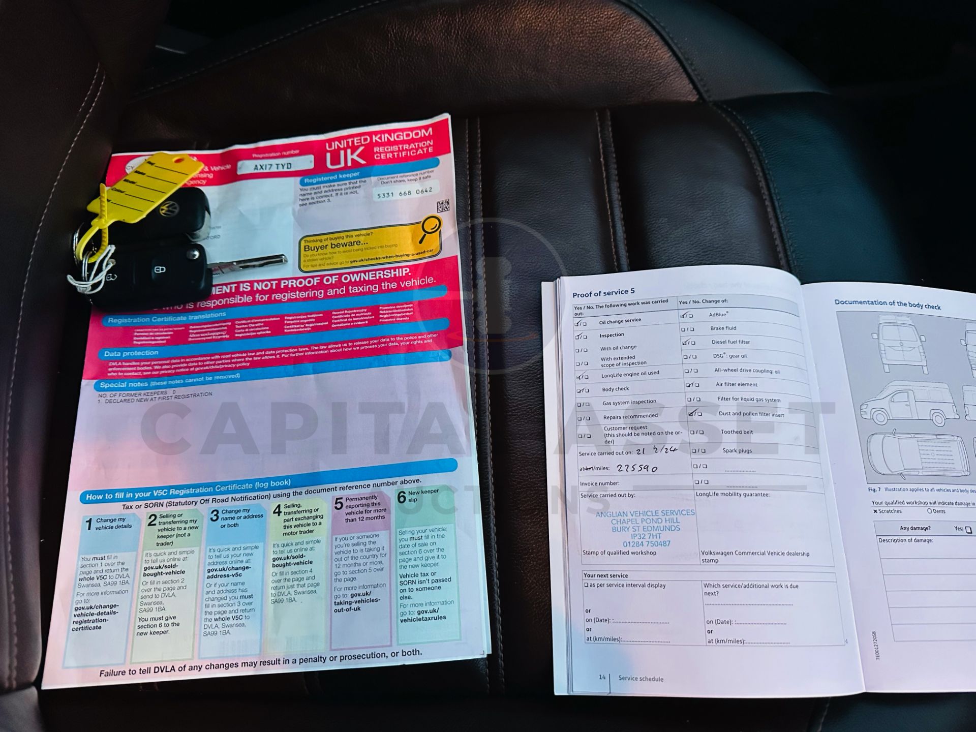 VOLKSWAGEN AMAROK 3.0TDI V6 *HIGHLINE EDIITON* 4 MOTION DSG AUTO - 1 OWNER FROM NEW. - EURO 6 - Image 31 of 31