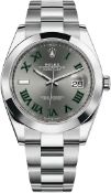 ROLEX DATEJUST *41MM WIMBLEDON DIAL* (JULY 2025 - ALL NEW / UNWORN) OYSTER STEEL *WOW*
