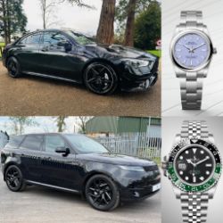 *Luxury Vehicle & Rolex Auction* ~ 75 Reg Range Rover Sport *All New Model* ~ 75 Reg Mercedes-Benz CLA 35 AMG ~ 2025 Rolex Collection + More...