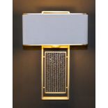 New Harrison Eidsgaard Wall Lamp, Chased Glass, Est. Value £6,000 (No VAT)