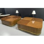 New Bespoke Harrison Eidsgaard Coffee Table Ottoman, Est. Value £40,000 (No VAT)
