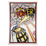 Shepard Fairey Power Hand Signed Offset Lithograph Obey Giant Poster