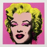 Andy Warhol - Marilyn, Castelli Graphics Exhibition Invitation, 1981