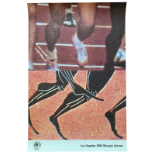 John Baldessari - Los Angeles 1984 Olympic Games, Signed Offset Lithograph, 1982