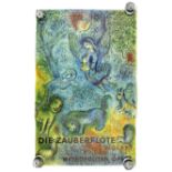 Marc Chagall - Die ZauberflÃ¶te, Metropolitan Opera Poster, 1967