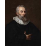 Circle of Anthony Van Dyck (1599-1641), a fine portrait of the painter Marten Pepijn, oil on canvas